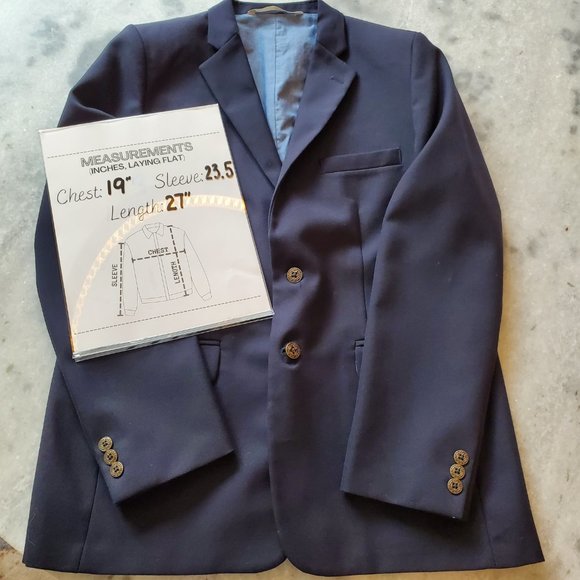 Nordstrom Blue Size 18 Suit Coat Blazer - Picture 6 of 6